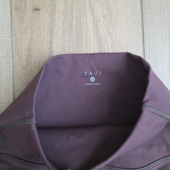 Tavi Active High Waist Full Length Dusk Purple Leggings Activewear Women Sz XS - Picture 7 of 8
